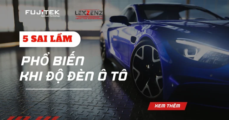 5 sai lầm phổ biến khi độ đèn ô tô