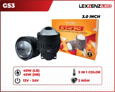 bi gầm lexzenz led fujitek gs3