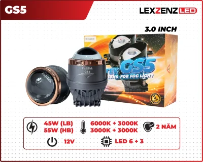 bi gầm lexzenz led fujitek gs5