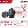 bi gầm lexzenz led fujitek gs6 lazer