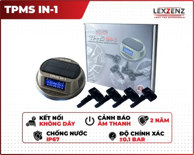 cảm biến áp suất lốp lexzenz tpms in-1