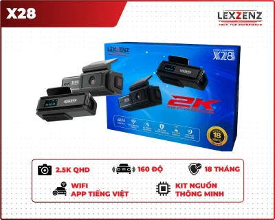 camera hành trình lexzenz dashcam x28