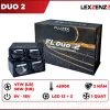 trợ sáng lexzenz led fujitek fl duo 2