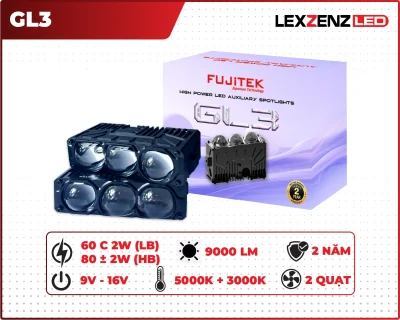 trợ sáng lexzenz led fujitek gl3