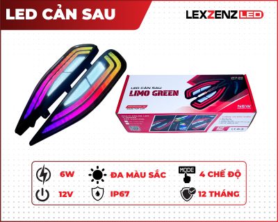 Led Cản Sau Limo Green