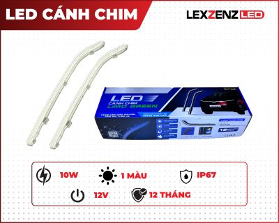 Led Cánh Chim Limo Green